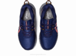 Asics Gel Venture 9 Zapatillas Anchas Azul Índigo Papaya - Image 6