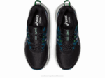 Asics Gel Venture 9 Zapatillas Anchas Negro Violeta para Aventura - Image 6