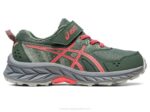Asics gel-venture 9 zapatillas infantiles hiedra papaya