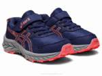 Asics gel-venture 9 zapatillas preescolar azul índigo papaya - Image 2