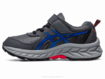 Asics gel-venture 9 zapatillas preescolar gris portador azul atún - Image 4