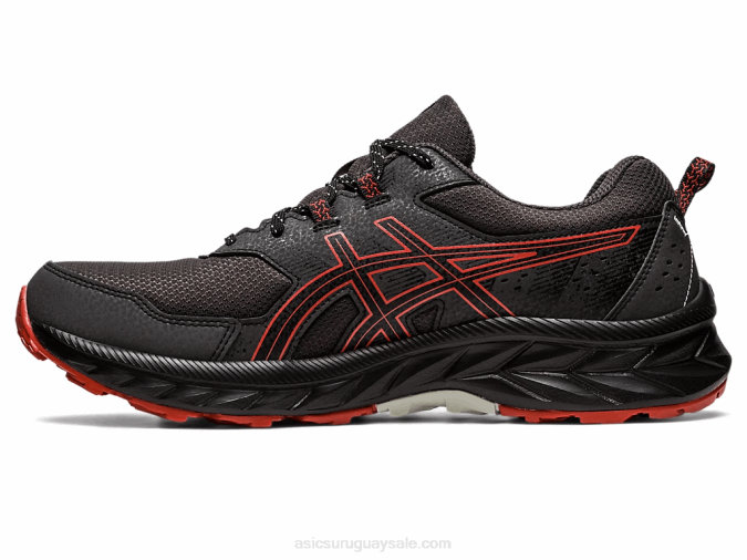 Asics Gel Venture Extra Ancho Gris Grafito Latte Especiado Aventura Confort - Image 4