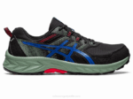 Asics gel-venture extra ancho negro azul aventura