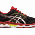 Asics Gel Ziruss 3 Zapatillas Negras Rojas Rápidas