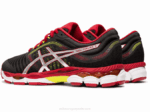 Asics Gel Ziruss 3 Zapatillas Negras Rojas Rápidas - Image 3