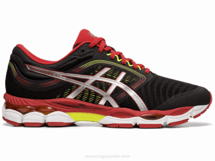 Asics Gel Ziruss 3 Zapatillas Negras Rojas Rápidas
