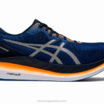 Asics Glideride 2 Lite-Show Zapatillas Azul Francés Plata