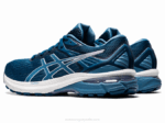 Asics gt2000 9 estrecho zapato running azul mako gris - Image 3