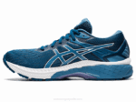 Asics gt2000 9 estrecho zapato running azul mako gris - Image 4
