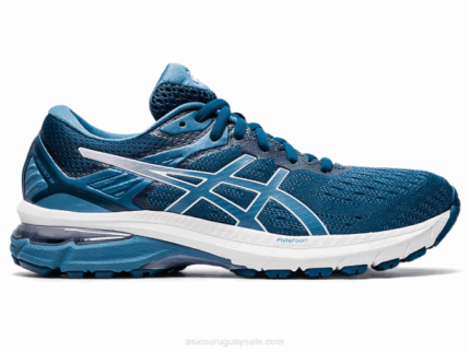 Asics gt2000 9 estrecho zapato running azul mako gris