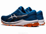 Asics gt-1000 10 extra ancho renacido azul negro para correr - Image 3