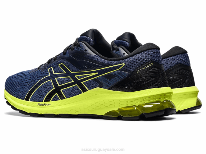 Asics gt-1000 10 Zapatillas Azul Tormenta Trueno Comodidad y Estilo - Image 3