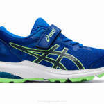 Asics gt-1000 10 zapatillas preescolar azul francés para niños