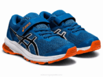 Asics gt-1000 10 zapatillas preescolar azul renacido negro - Image 2