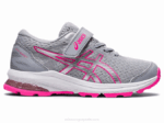 Asics gt-1000 10 zapatillas preescolares gris piedmont plata