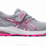 Asics gt-1000 10 zapatillas preescolares gris piedmont plata