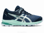 Asics gt-1000 10 zapatos preescolar trueno azul plata