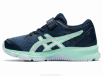 Asics gt-1000 10 zapatos preescolar trueno azul plata - Image 4