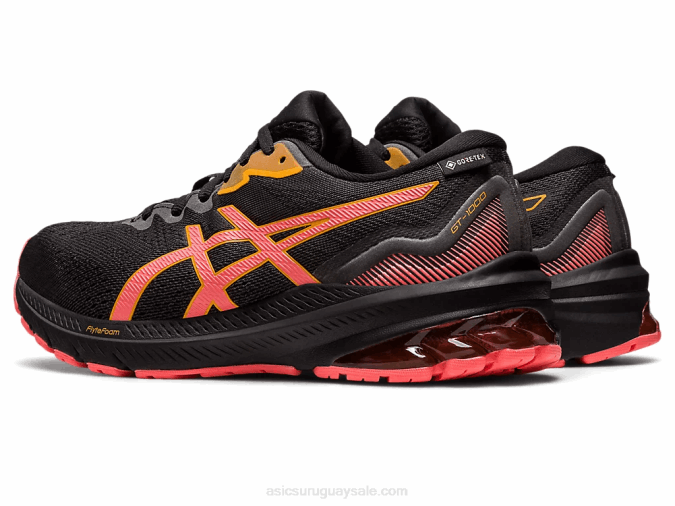 Asics gt-1000 11 gtx negro papaya zapatillas running confort y estilo - Image 3