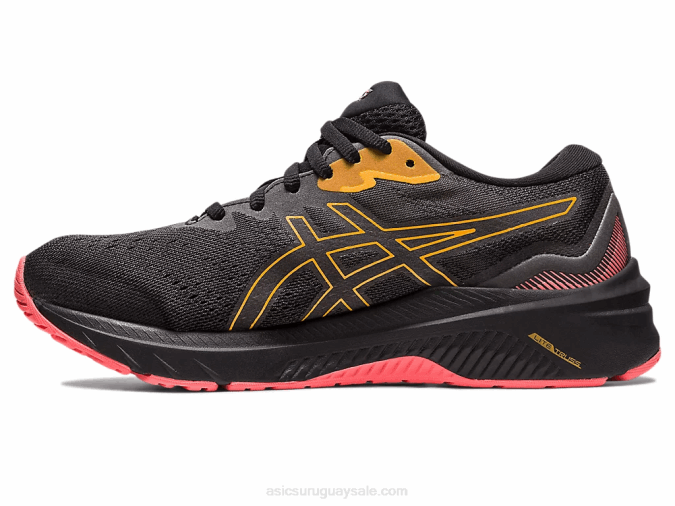 Asics gt-1000 11 gtx negro papaya zapatillas running confort y estilo - Image 4