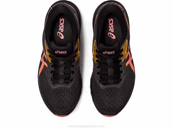 Asics gt-1000 11 gtx negro papaya zapatillas running confort y estilo - Image 6