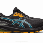 Asics gt-1000 11 gtx zapatillas running negro verde azulado