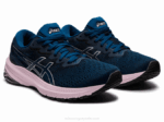 Asics gt-1000 11 Zapatillas Azul Mako y Rosa - Image 2