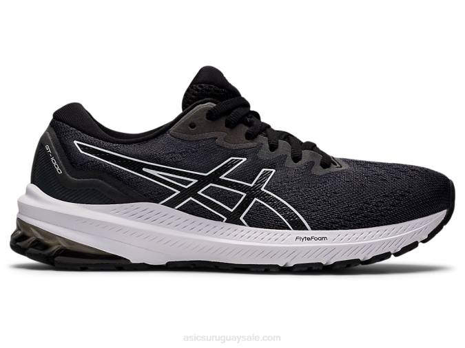 Asics gt-1000 11 zapatillas de correr blanco negro ancho 2LVJ3208 - Image 1