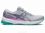 Asics gt-1000 11 Zapatillas Gris Glaciar Azul Marino Rendimiento Cómodo