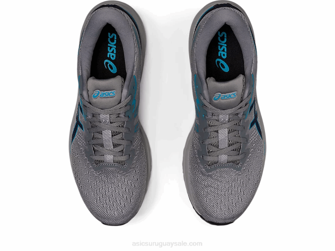 Asics gt-1000 11 Zapatillas Gris Piedmont Azul Índigo Confort y Estilo - Image 5