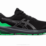 Asics gt-1000 11 zapatillas ligeras negro hoja nueva