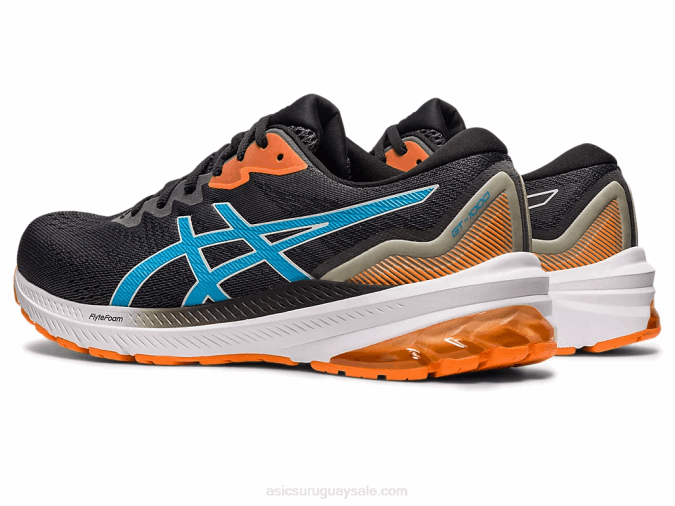Asics gt-1000 11 Zapatillas Negro Azul Isla Comodidad y Estilo - Image 3