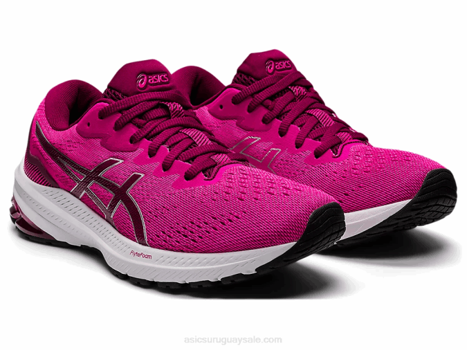 Asics gt-1000 11 zapatillas para correr color rosa brillante - Image 2