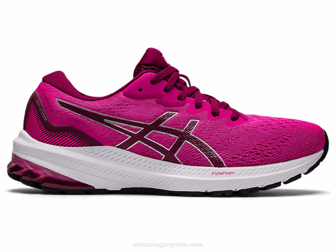 Asics gt-1000 11 zapatillas para correr color rosa brillante - Image 1