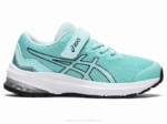 Asics gt-1000 11 zapatillas preescolar azul claro mako ideales para niños