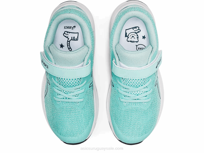 Asics gt-1000 11 zapatillas preescolar azul claro mako ideales para niños - Image 6
