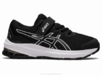 Asics gt-1000 11 zapatillas preescolar blanco negro estilo y comodidad