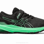 Asics GT-1000 11 Zapatillas Preescolar Gris Grafito Hoja Nueva