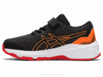 Asics gt-1000 11 zapatillas preescolar gris rojo fuego - Image 4