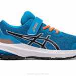 Asics gt-1000 11 zapatillas preescolar isla azul negro