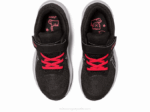 Asics gt-1000 11 zapatillas preescolar negro rojo eléctrico - Image 6