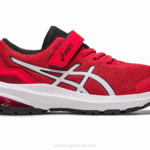 Asics gt-1000 11 zapatillas preescolar rojo eléctrico blanco