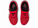 Asics gt-1000 11 zapatillas preescolar rojo eléctrico blanco - Image 6