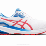 Asics gt-1000 11 Zapatillas Running Blanco Rojo Eléctrico