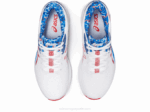 Asics gt-1000 11 Zapatillas Running Blanco Rojo Eléctrico - Image 6