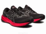 Asics gt-1000 11 Zapatillas Running Negro Rojo Eléctrico - Image 2