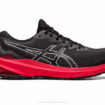 Asics gt-1000 11 Zapatillas Running Negro Rojo Eléctrico