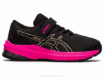 Asics gt-1000 11 zapatos preescolar gris grafito champán confort y estilo