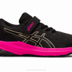Asics gt-1000 11 zapatos preescolar gris grafito champán confort y estilo