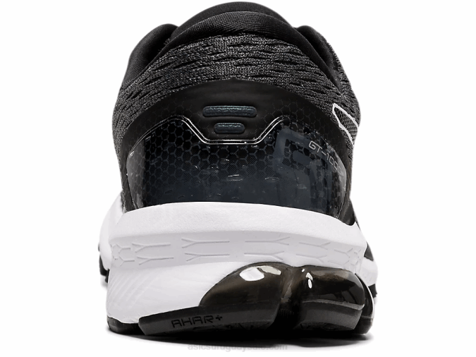 Asics GT-1000 9 Zapatillas Anchas Gris Negro para Correr - Image 4